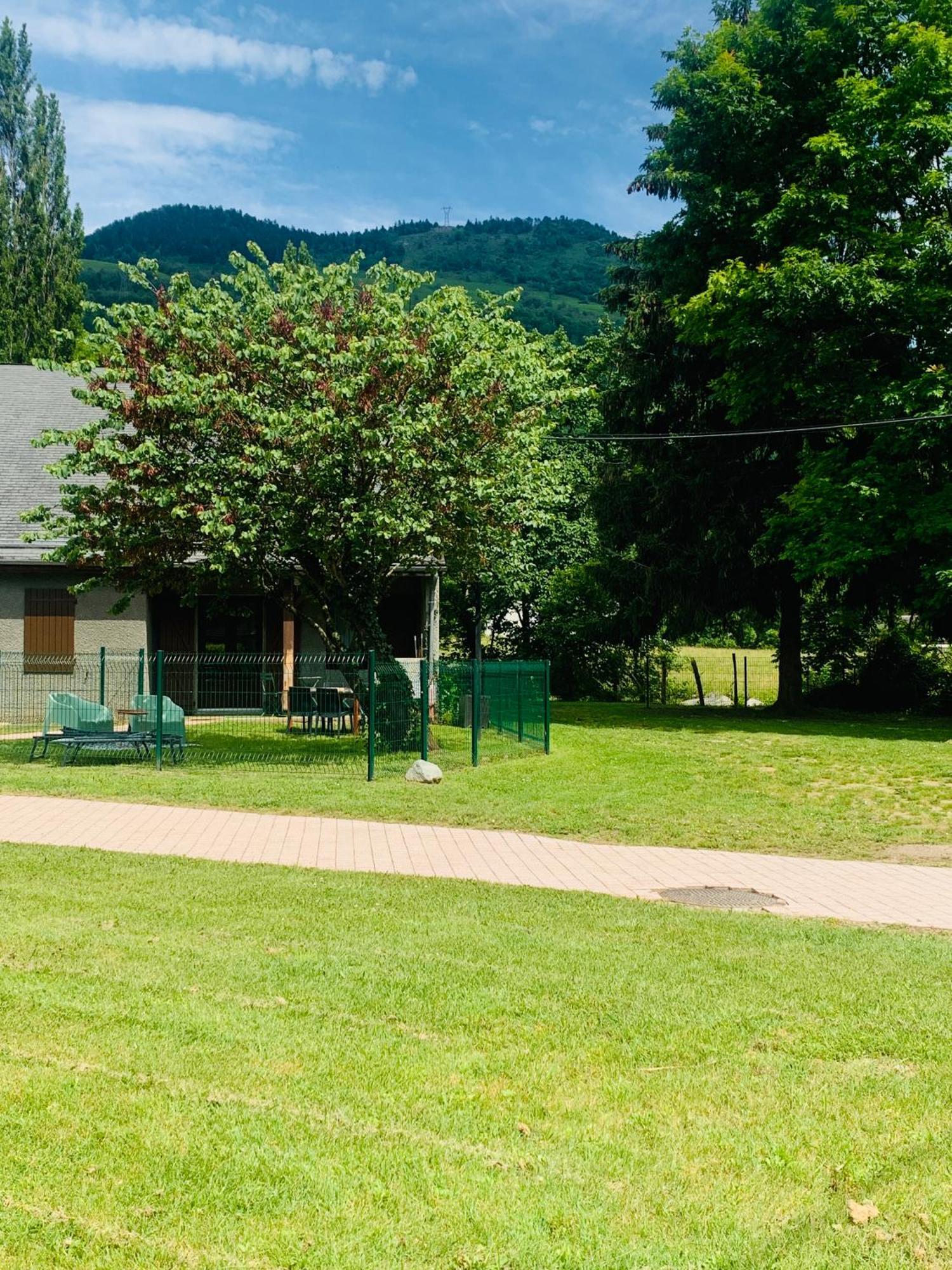 La Suite Unique - Le Jardin Sur Les Pyrenees- Vue Panoramique Montagne -Jardin Cloture Prive De 100M2-Parking-Linge De Lit Et Serviettes Compris- Bielle Eksteriør bilde