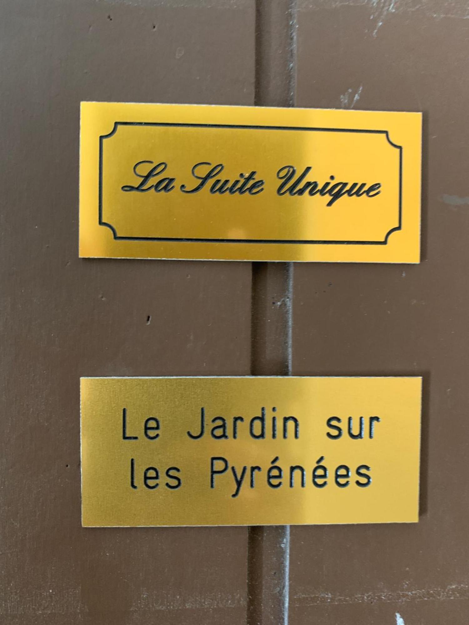 La Suite Unique - Le Jardin Sur Les Pyrenees- Vue Panoramique Montagne -Jardin Cloture Prive De 100M2-Parking-Linge De Lit Et Serviettes Compris- Bielle Eksteriør bilde