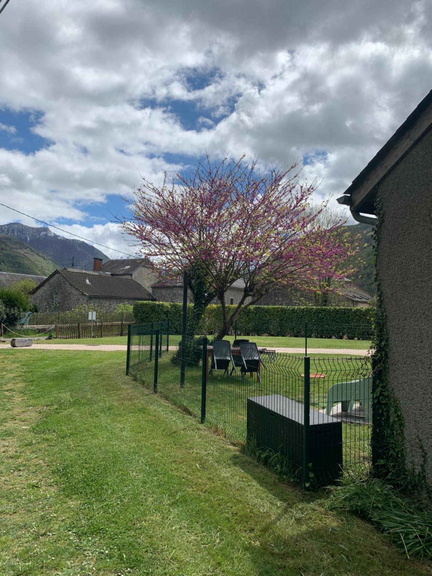 La Suite Unique - Le Jardin Sur Les Pyrenees- Vue Panoramique Montagne -Jardin Cloture Prive De 100M2-Parking-Linge De Lit Et Serviettes Compris- Bielle Eksteriør bilde